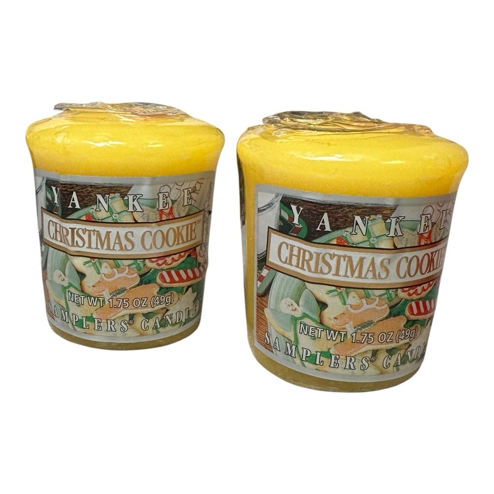 Yankee Candle Five Scent Sampler 1.75oz Votives Set Holiday Scents New - Picture 2 of 8